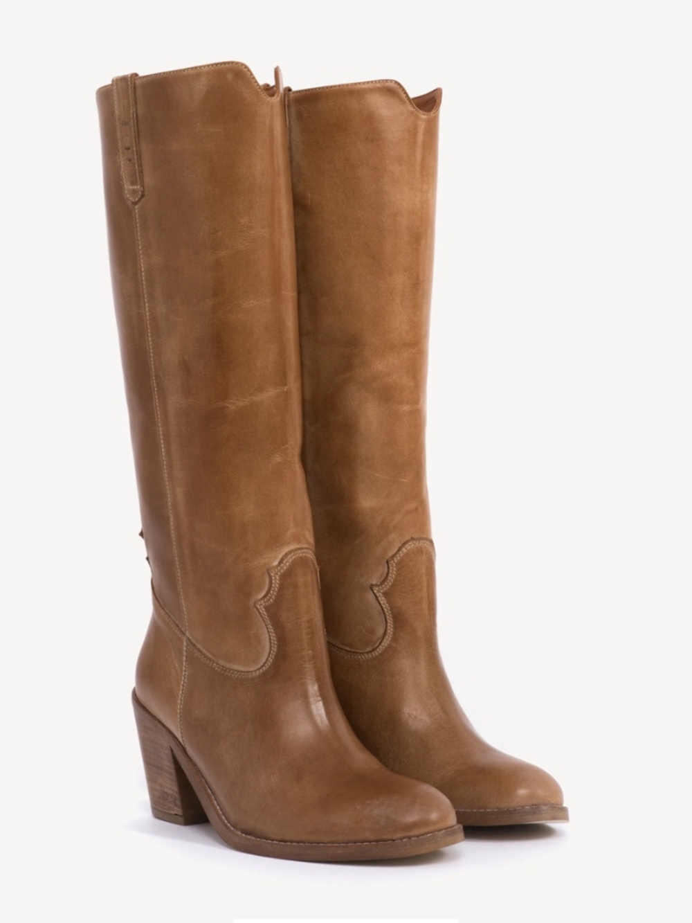 Janie Boot in Dark Tan Escovado Leather by Dico Copenhagen - Picture 3 of 15